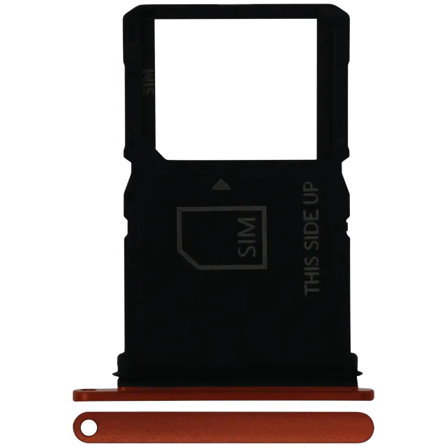 SIM šuplík pro Motorola Razr / Razr 50 (XT2453 / 2024) (originál OEM) (Spritz Orange)