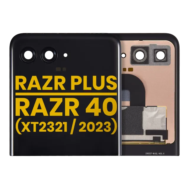 Vnější OLED pro Motorola Moto Razr Plus 2023 / Razr 40 Ultra (XT2321 / 2023) (repasovaný) (všechny barvy)