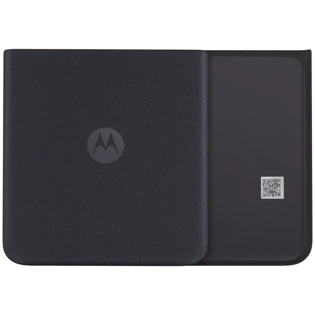 Spodní zadní kryt sklo pro Motorola Razr Plus / Razr 40 Ultra (XT2321 / 2023) (Premium) (Infinite Black)