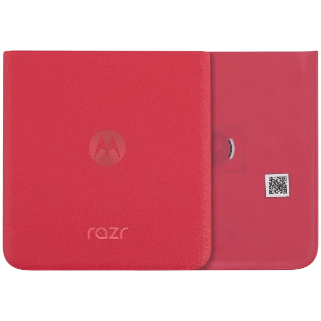 Spodní zadní kryt sklo pro Motorola Razr Plus / Razr 40 Ultra (XT2321 / 2023) (Premium) (Viva Magenta)