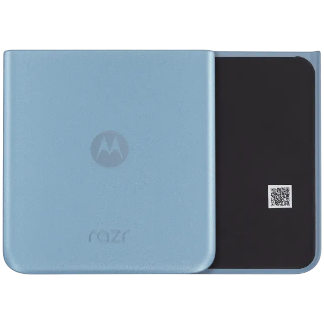 Spodní zadní kryt sklo pro Motorola Razr Plus / Razr 40 Ultra (XT2321 / 2023) (Premium) (Glacier Blue)