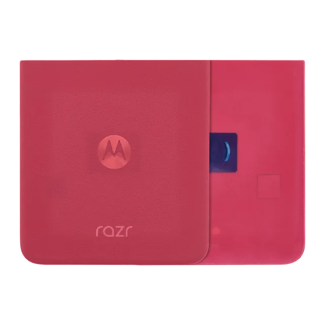 Spodní zadní kryt sklo pro Motorola Razr Plus / Razr 40 Ultra (XT2321 / 2023) (originál OEM) (Barberry)