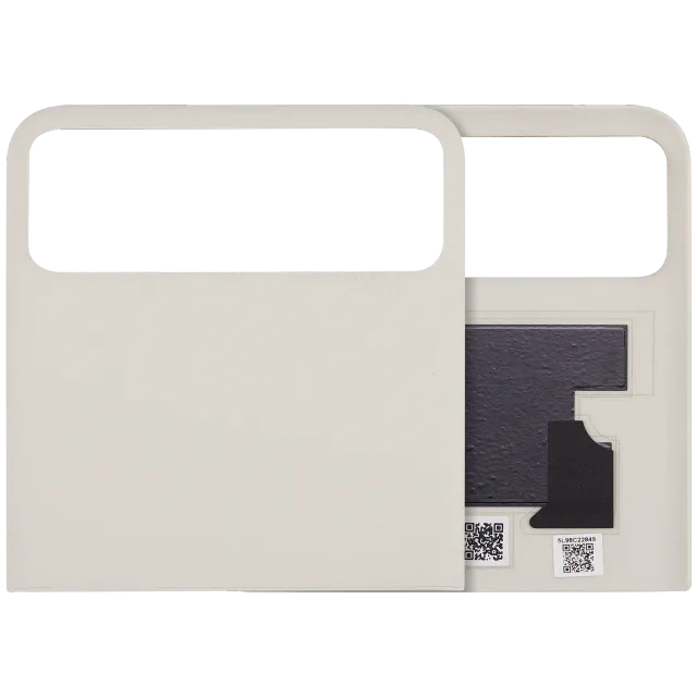 Horní OLED zadní kryt sklo pro Motorola Razr / Razr 40 (XT2323 / 2023) (Premium) (Vanilla Cream)