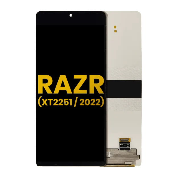Hlavní OLED bez rámečku pro Motorola Razr 5G (XT2251 / 2022) (repasovaný) (všechny barvy)