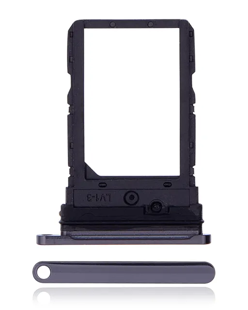 SIM šuplík pro Motorola Razr Plus (XT2321 / 2023) (originál OEM) (černá)