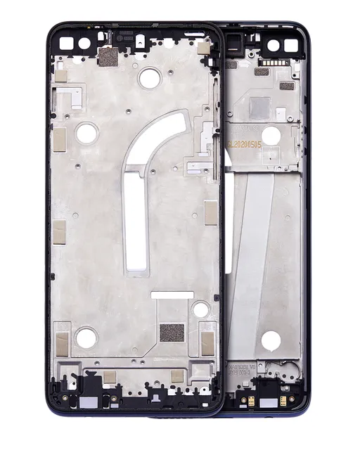 Střední rám (housing) pro Motorola One 5G (XT2075 / 2020) / One 5G Ace (XT2113 / 2021) (Oxford Blue)