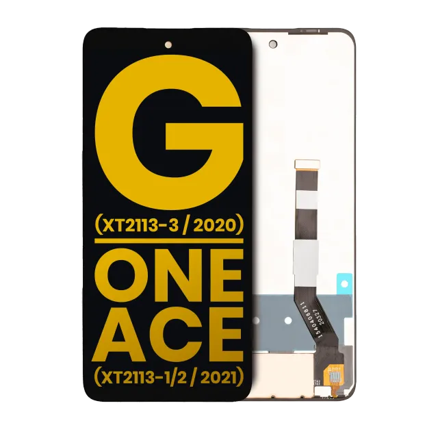 LCD displej bez rámečku pro Motorola Moto G 5G (XT2113-3 / 2020) / One 5G Ace (XT2113-1/2 / 2021) (repasovaný) (všechny barvy)