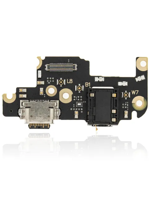 Flex kabel nabíjecího konektoru se sluchátkovým konektorem pro Motorola Moto One 5G Ace (XT2113-1 / 2021) (originál OEM)