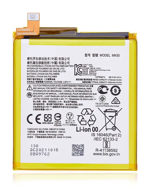 Baterie pro Motorola Moto G 5G (XT2113-3 / 2020) / One 5G Ace (XT2113 / 2020) (originál OEM) (MK50)