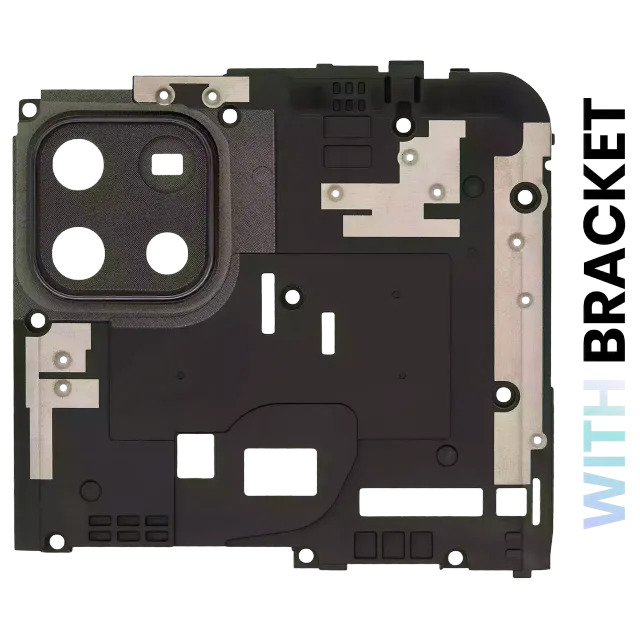 Sklíčko zadní kamery s držákem pro Motorola Moto One 5G Ace (XT2113 / 2021) (originál OEM) (Molten Lava)