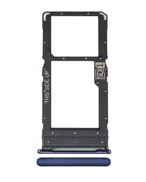 SIM šuplík (jedna SIM) pro Motorola One 5G (XT2113 / 2020) (Oxford Blue)