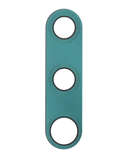 Sklíčko zadní kamery pro Motorola One Fusion (XT2073 / 2020) (Emerald Green) (sada 2 ks)