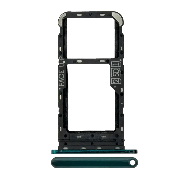 SIM šuplík (dvě SIM) pro Motorola One Fusion (XT2073 / 2020) (Emerald Green)