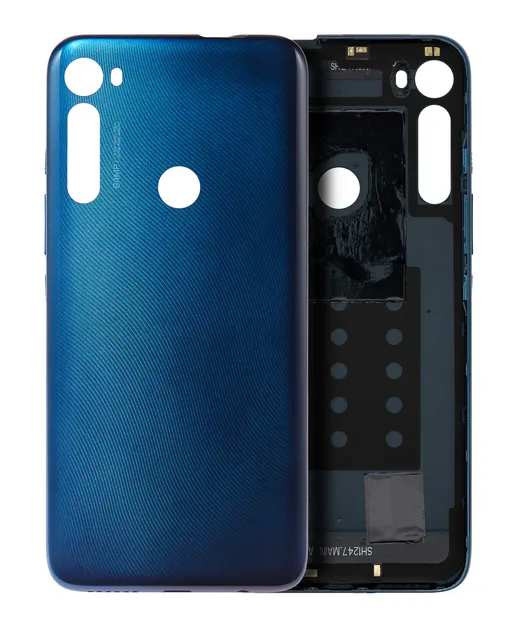 Zadní sklo pro Motorola One Fusion Plus (XT2067 / 2020) (originál OEM) (Twilight Blue)