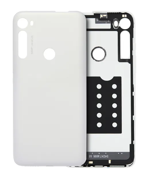 Zadní sklo pro Motorola One Fusion Plus (XT2067 / 2020) (bílá)