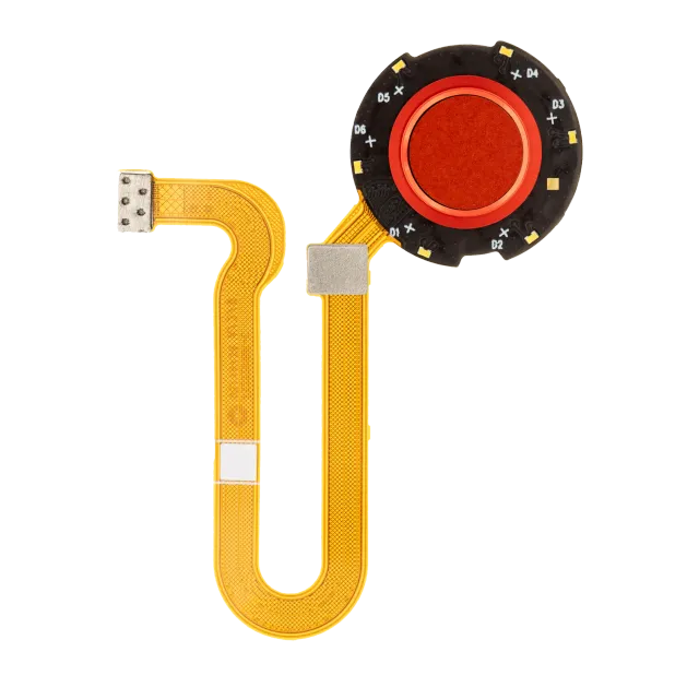 Otisků prstů čtečka s flex kabelem pro Motorola One Hyper (XT2027 / 2020) (Dark Amber)