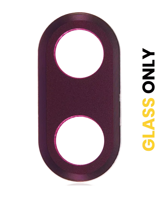 Sklíčko zadní kamery (jen sklo) s lepením pro Motorola One Hyper (XT2027 / 2020) (Fresh Orchid)