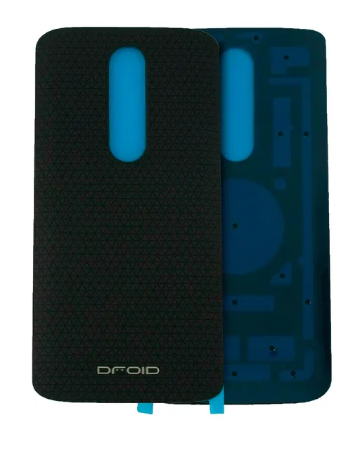 Zadní sklo pro Motorola Droid Turbo 2 (XT1585 / XT1580 / XT1581 / 2015) (černá)