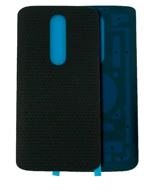 Zadní sklo pro Motorola Droid Turbo 2 (XT1585 / XT1580 / XT1581 / 2015) (originál z vyřazeného zařízení, stav A) (černá)