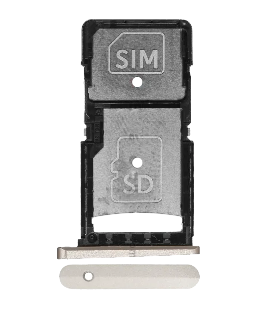 SIM šuplík pro Motorola Droid Turbo 2 (XT1585 / XT1580 / XT1581 / 2015) (zlatá)