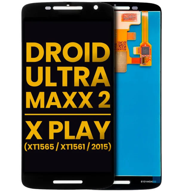 LCD displej bez rámečku pro Motorola Droid Ultra Maxx 2 / Moto X Play (XT1565 / XT1561 / 2015) (repasovaný) (černá)