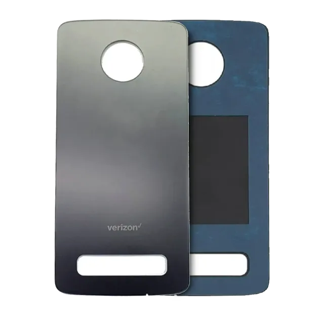 Zadní sklo pro Motorola Moto Z4 (XT1980-3 / 2019) (Verizon) (originál OEM) (šedá)