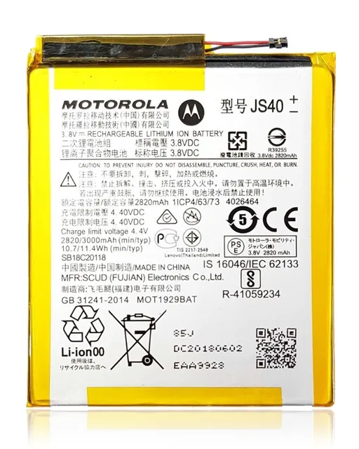 Baterie pro Motorola Moto Z3 (XT1929-17 / 2018) / Z3 Play (XT1929 / 2018) (JS40) (originál OEM)