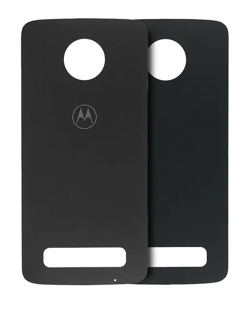 Zadní sklo pro Motorola Moto Z3 Play (XT1929-17 / 2018) (Verizon) (originál OEM) (Onyx Black)
