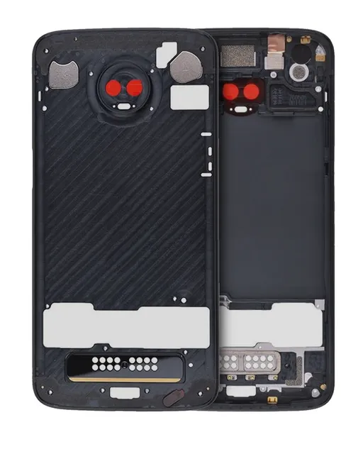 Střední rám (housing) pro Motorola Moto Z3 Play (XT1929 / 2018) (originál OEM) (černá)