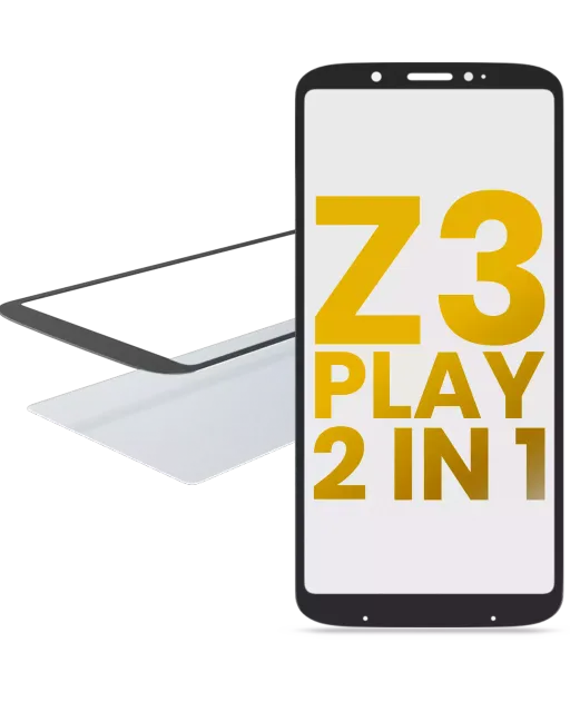 2v1 přední sklo s OCA (předinstalováno) pro Motorola Moto Z3 Play (XT1929 / 2018)