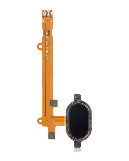 Tlačítko Home s flex kabelem pro Motorola Moto Z2 Play (XT1710 / 2017) (originál OEM) (černá)