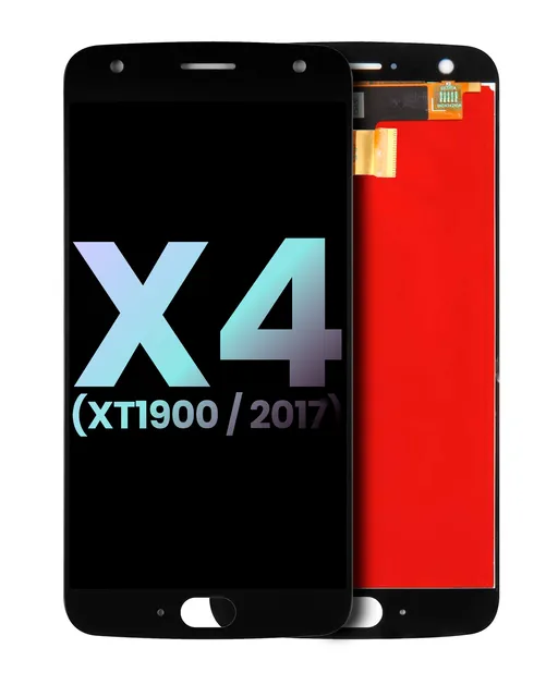 LCD displej bez rámečku pro Motorola Moto X4 (XT1900 / 2017) (originál OEM) (černá)