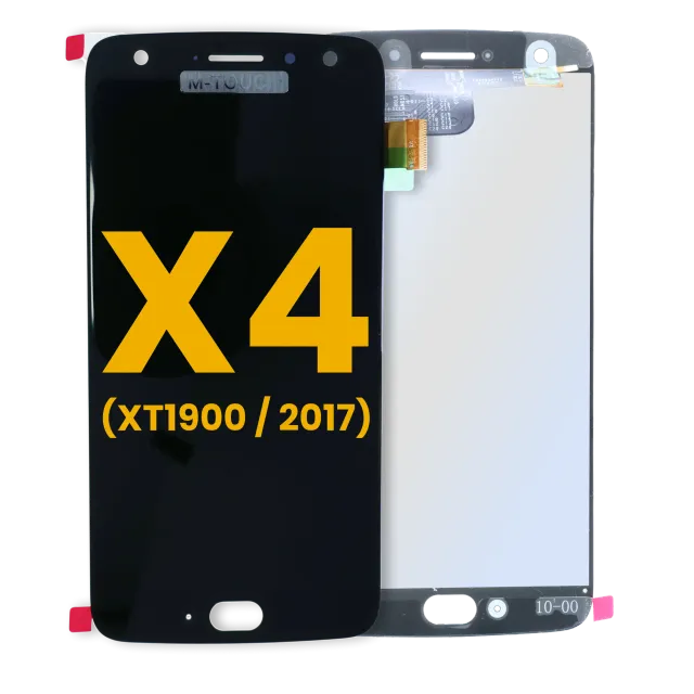 LCD displej bez rámečku pro Motorola Moto X4 (XT1900 / 2017) (černá)