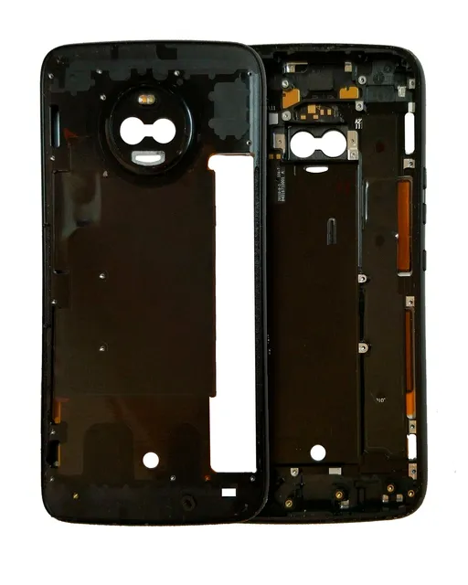 Střední rám (housing) pro Motorola Moto X4 (XT1900 / 2017) (originál OEM) (černá)