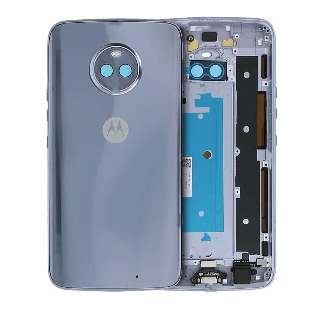 Zadní kryt (housing) pro Motorola Moto X4 (XT1900 / 2017) (originál OEM) (modrá)