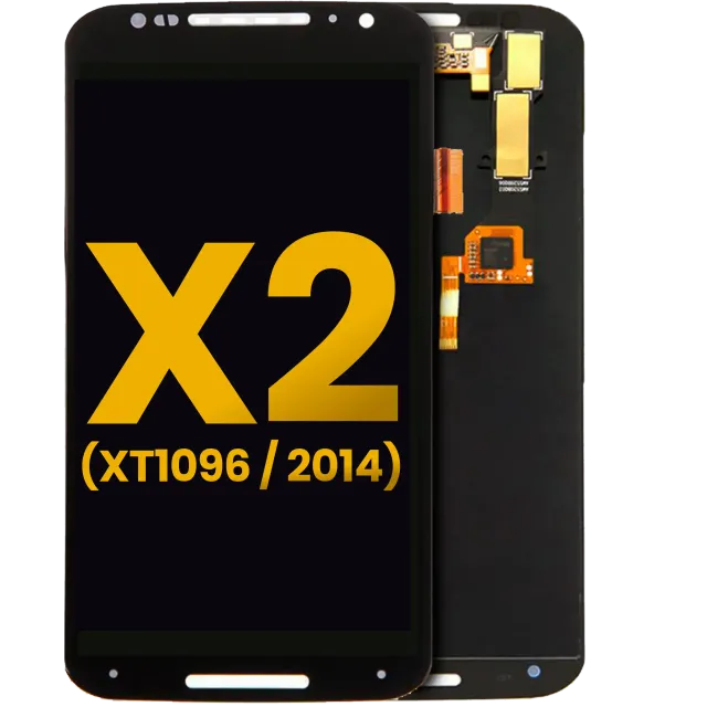LCD displej bez rámečku pro Motorola Moto X2 (XT1096 / 2014) (repasovaný) (černá)