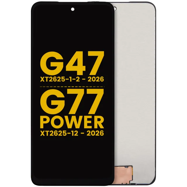 LCD displej bez rámečku pro Motorola Moto G47 (XT2625-1-2/ 2026)/ G77 Power (XT2625-12/2026) (repasovaný) (všechny barvy)