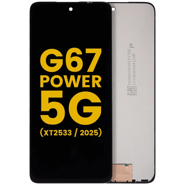 LCD displej bez rámečku pro Motorola Moto G67 Power 5G (XT2533 / 2025) (repasovaný) (všechny barvy)