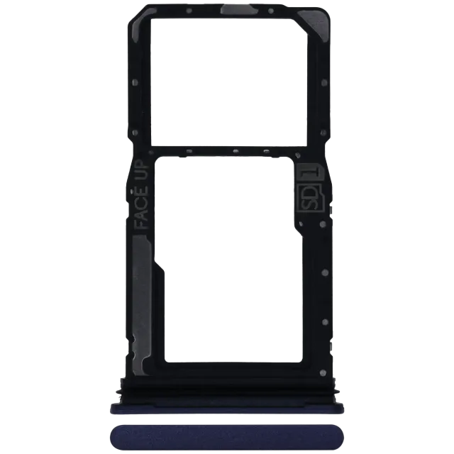 SIM šuplík pro Motorola Moto G Power (XT2515 / 2025) (originál OEM) (Slate Gray)
