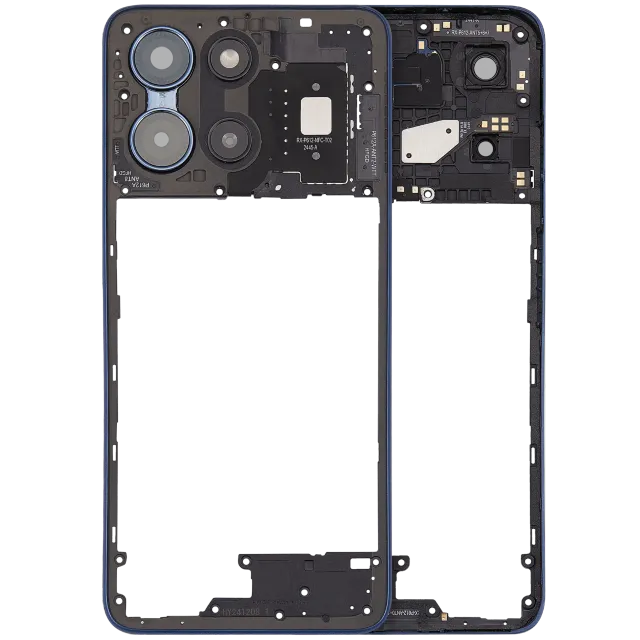 Střední rám (housing) pro Motorola Moto G 5G (XT2513 / 2025) (Premium) (Sapphire Blue)