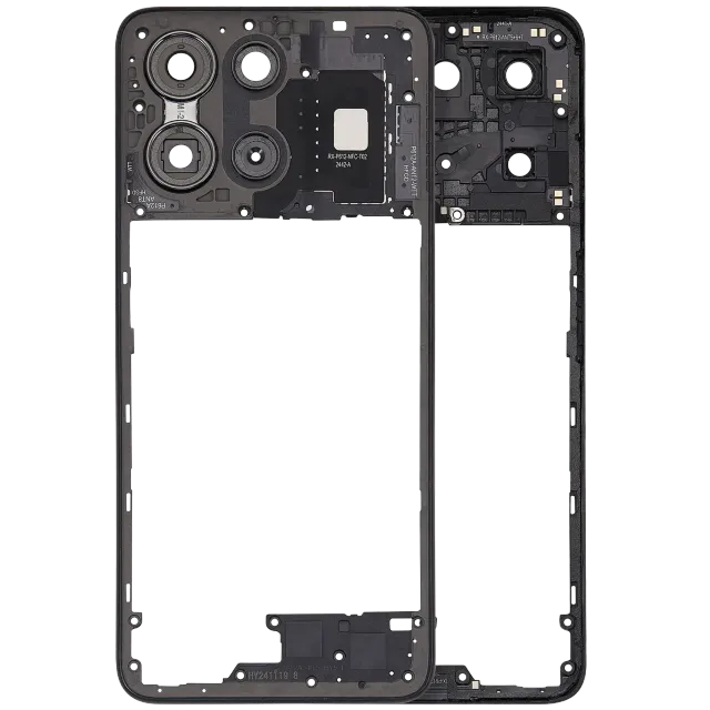 Střední rám (housing) pro Motorola Moto G 5G (XT2513 / 2025) (originál OEM) (Forest Gray)