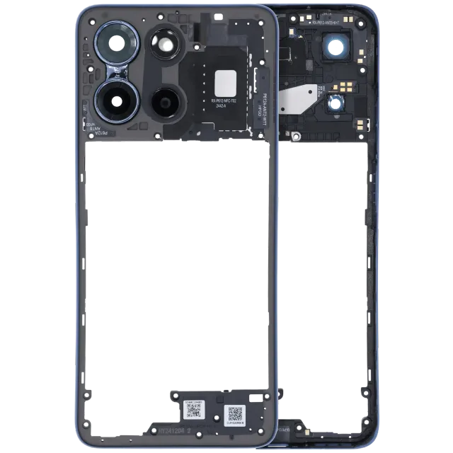 Střední rám (housing) pro Motorola Moto G 5G (XT2513 / 2025) (originál OEM) (Sapphire Blue)