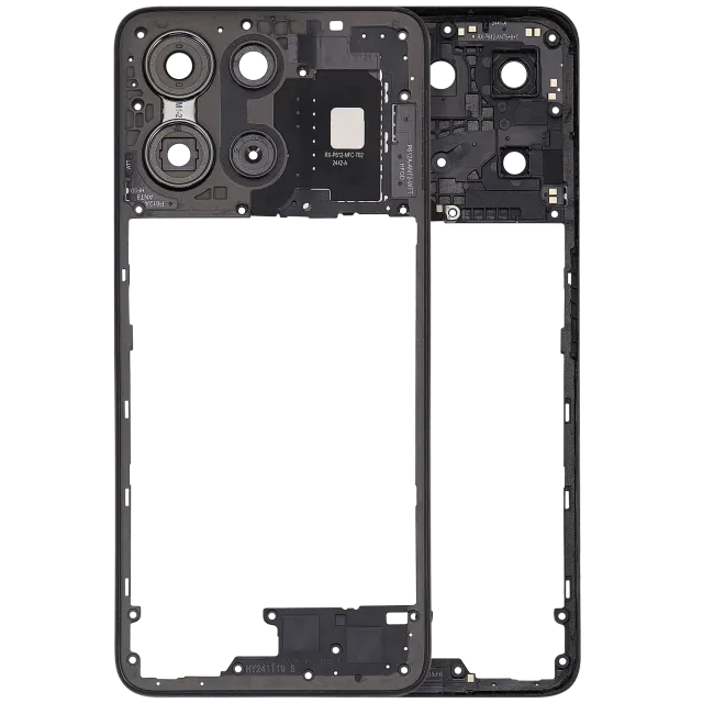 Střední rám (housing) pro Motorola Moto G 5G (XT2513 / 2025) (Forest Gray)