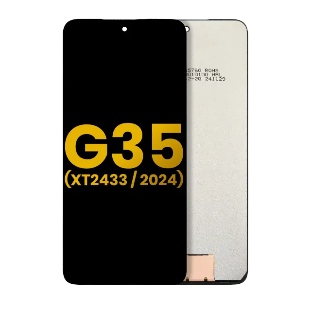 LCD displej bez rámečku pro Motorola Moto G35 5G (XT2433 / 2024) (repasovaný) (všechny barvy)