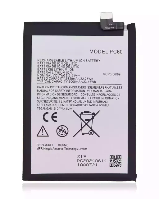 Baterie pro Motorola Moto G54 (XT2343 / 2023) / Moto G54 Power (XT2343-5 / 2023) / Moto G64 5G (XT2431 / 2024) (PC60)