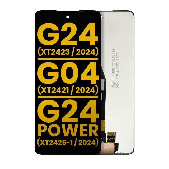 LCD displej bez rámečku pro Motorola Moto G24 (XT2423 / 2024) / G04 (XT2421 / 2024) / G24 Power (XT2425-1 / 2024) / G04S (XT2421-8) / E14 (XT2421-12) (repasovaný) (všechny barvy)