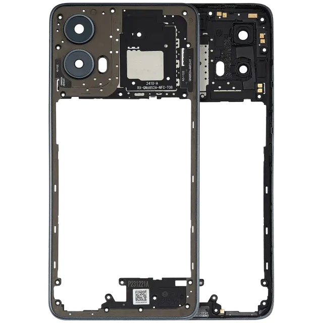 Střední rám (housing) pro Motorola Moto G 5G (XT2417 / 2024) (Sage Green)