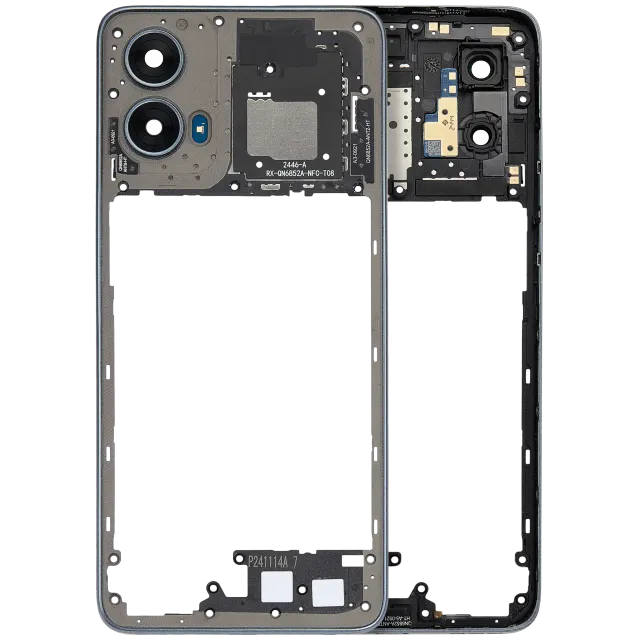 Střední rám (housing) pro Motorola Moto G 5G (XT2417 / 2024) (Sage Green) (Premium)