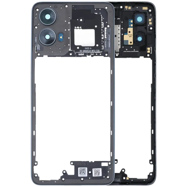 Střední rám (housing) pro Motorola Moto G 5G (XT2417 / 2024) (originál OEM) (Sedona Sage)