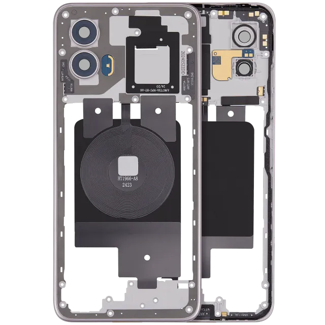 Střední rám (housing) pro Motorola Moto G Power 5G (XT2415 / 2024) (Premium) (Pale Lilac)